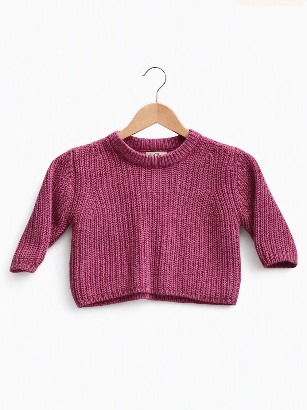 10/$15 George Cozy Pink Knit Sweater
